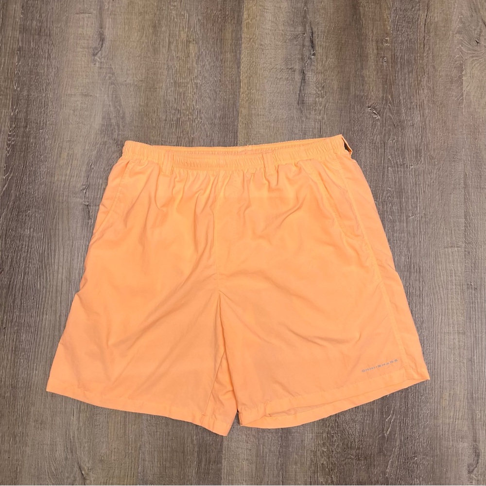 Columbia Men's Athletic Shorts in Orange